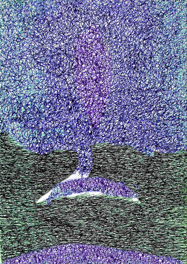 Blue Tree , 2024