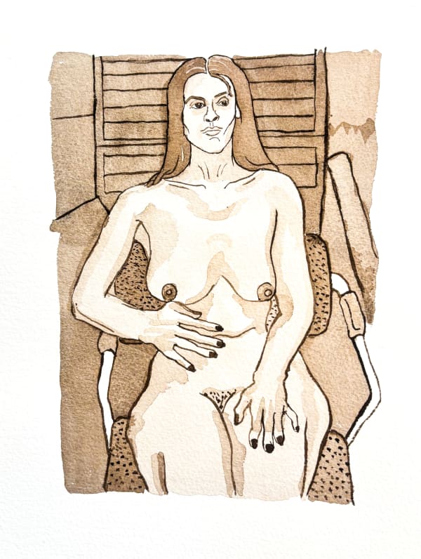 Bruce Cahn, Nude Study II