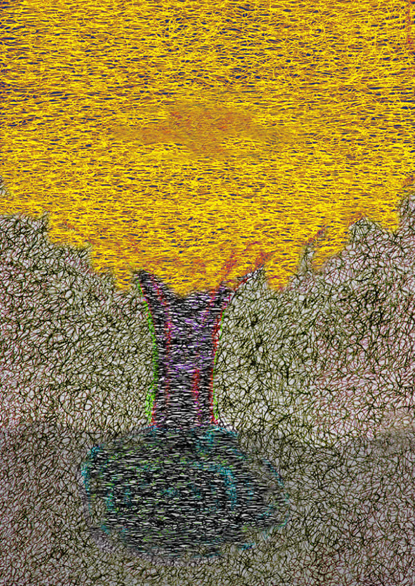 Gold Shower Tree , 2024