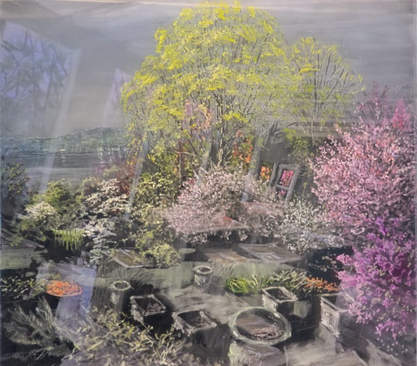April-May, Outside Over Inside, Morning Over Evening, (a Beautiful Morning in Uncertain Times), 2024