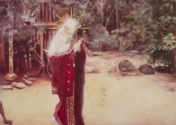 Amar Shahid, Bride In Red, 2023