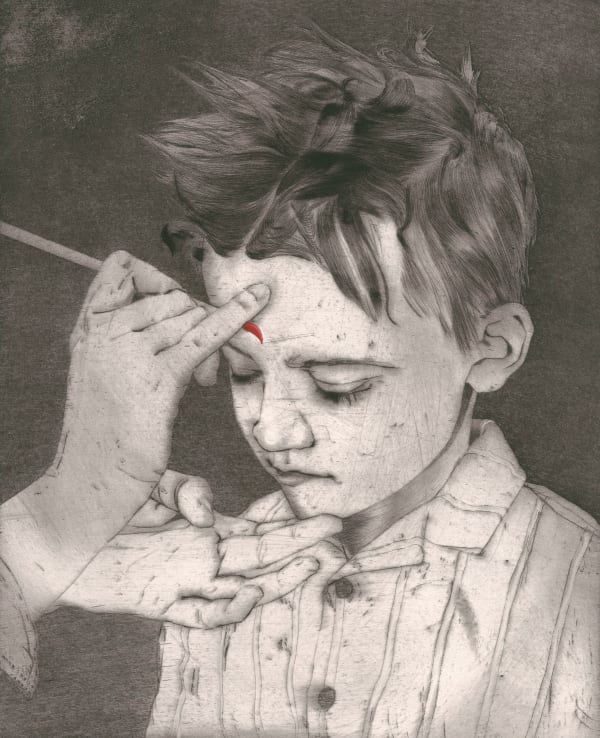 Ellen Heck, H. Before Being Painted, 2024