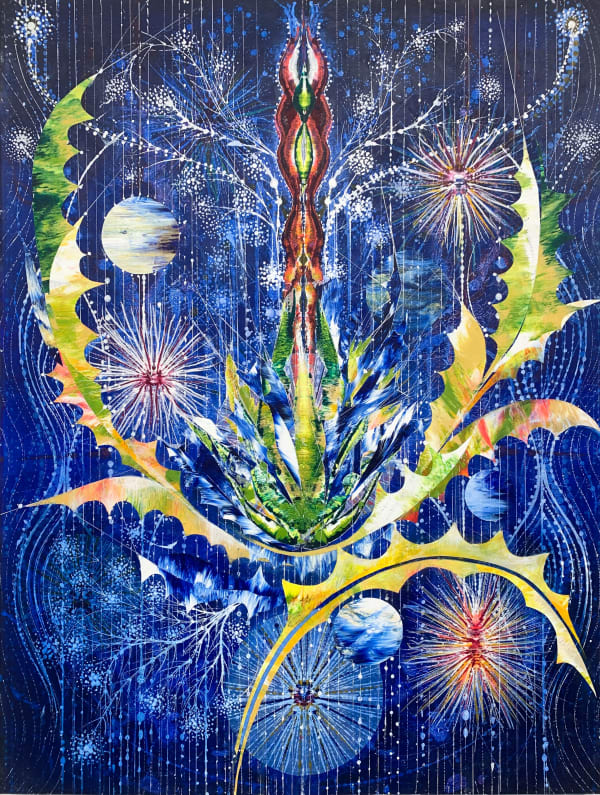 Susan Chrysler White, Celestial Garden, 2025