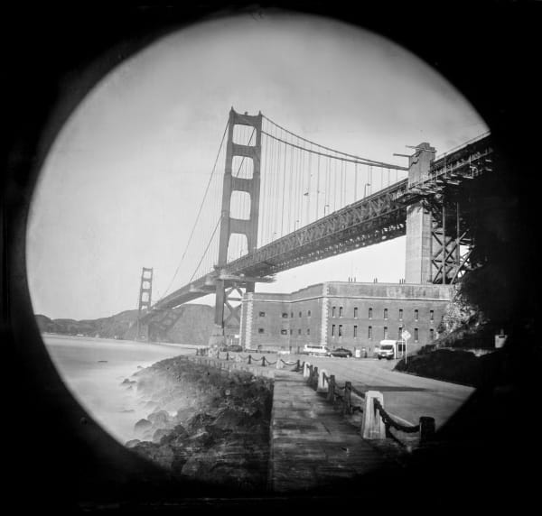 Allan Barnes - Golden Gate Bridge from Fort Point, 2023
