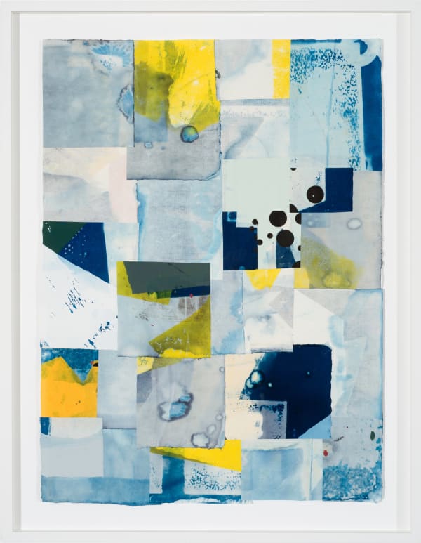 Amy Torgeson, Untitled (Yellow Peaks), 2022