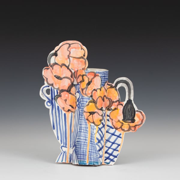 Josie Jurczenia, Double Vase Poppy Vase