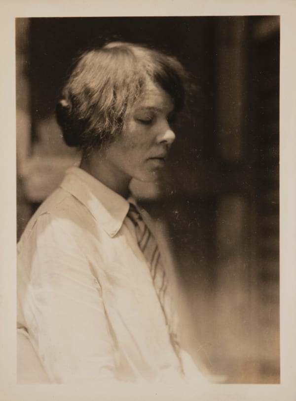 E.O. Hoppé Mrs. R. Ballon, 1926 Vintage gelatin silver print 4.5 x 3.5 in. / 40 x 30 cm. framed