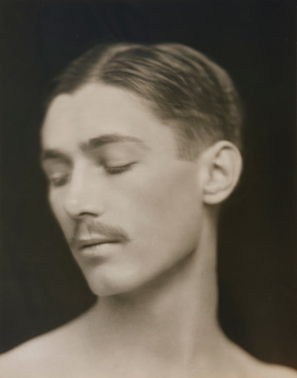 E.O. Hoppé Peter Llewelyn Davies, 1916 Vintage gelatin silver print 5.5. x 4.25 in.