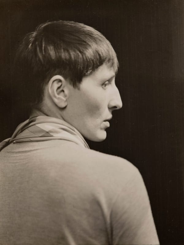 E.O. Hoppé Renée Sentenis , 1927 2 vintage contact prints 5 x 4 in. 40 x 30 cm. framed