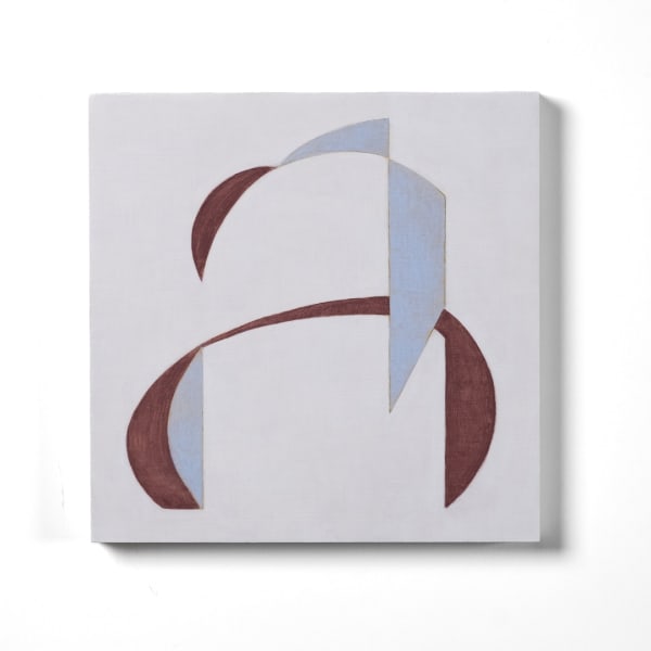 John Robertson Study for 'Duomo', 2024 Oil on panel 20x20x1.8cm