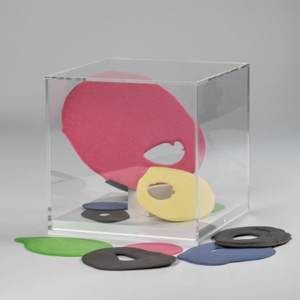 McCormick, Stacie Gesture/Object/Play "Exchange" , 2024 Jesmonite 20x20x20cm