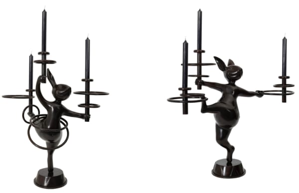 Hubert Le Gall, Samantha et Roberto Candleholders, 2026