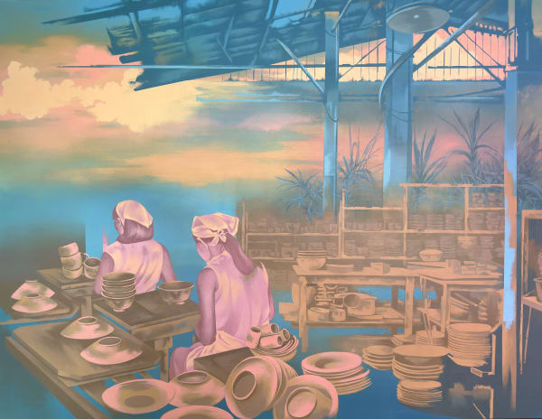 Shen Jiaqi, Bowl by Bowl, the Day Unfolds, 2024