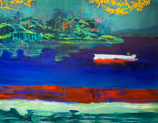 Taedong Lee, Orange Leaves, 2022