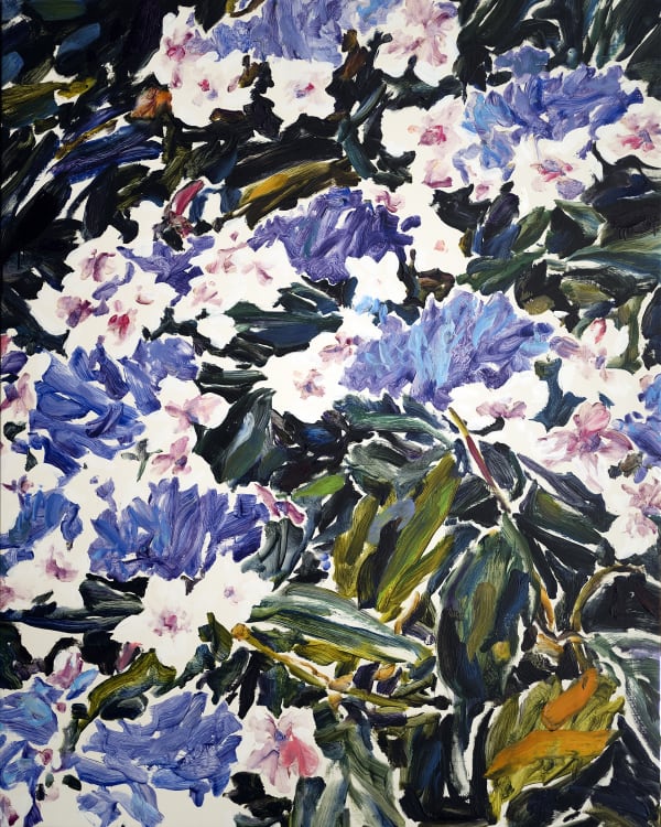 Gaël Davrinche, Hydrangéas Bleues, 2023