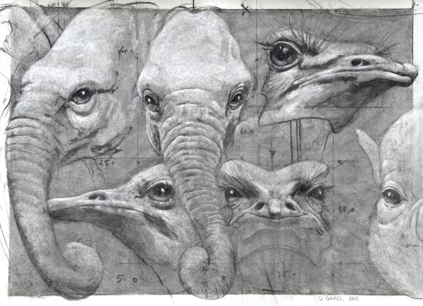 Quentin Garel, Palimpsest I, 2017