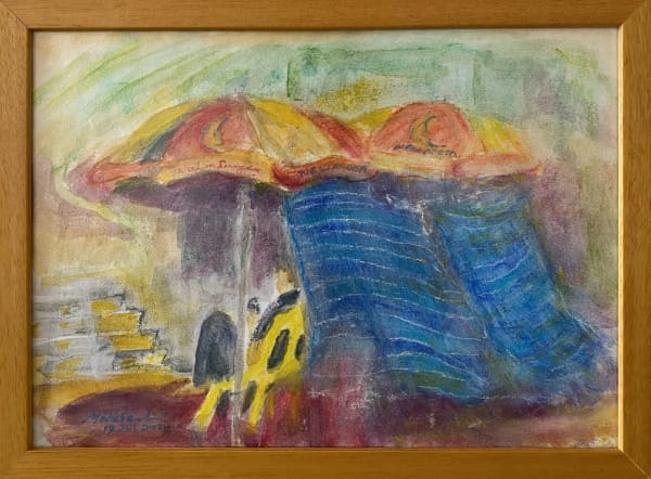 Marla Bendini, Newspaper Stand at People's Park Complex, 2024