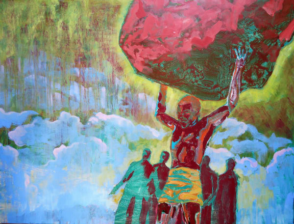 Khairulddin Wahab, A Boulder Rock and Singapore Stone, 2019