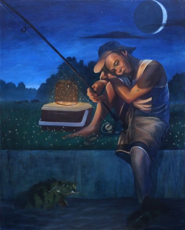 Casey Tan, Warm Summer Night, 2022