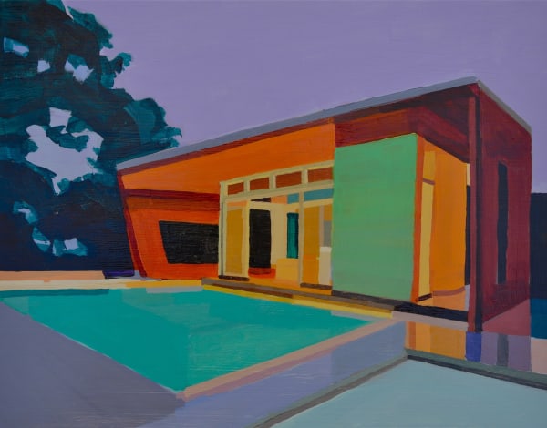 Andy Burgess, Modern House, Lavender Sky, 2009