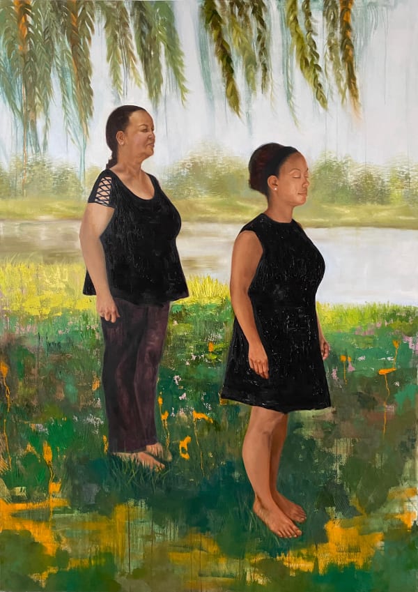 Ashley January, Pia and Nina , 2020