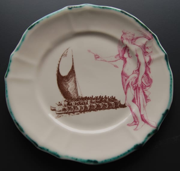 Matt Smith (British), Round Plate 11, 2022
