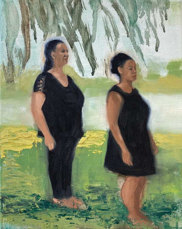 Ashley January, Pia and Nina study #2, 2020