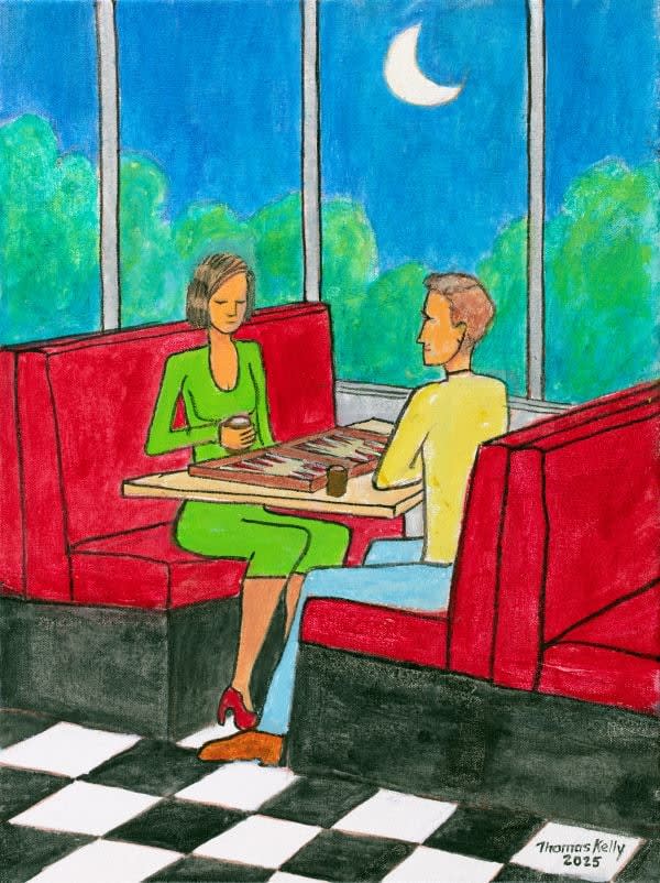 Thomas Kelly, Backgammon, 2025