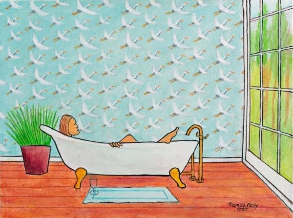 Thomas Kelly, Flying Cranes, 2025