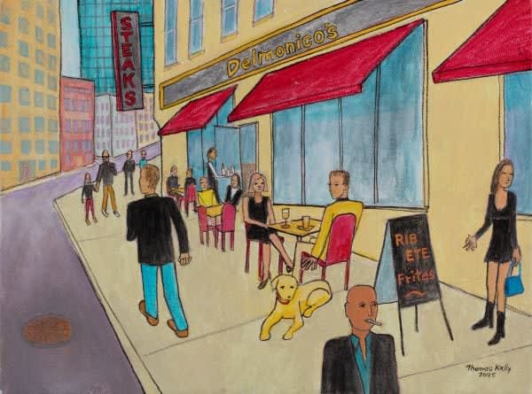 Thomas Kelly, Everyone Wears Black in New York, 2025