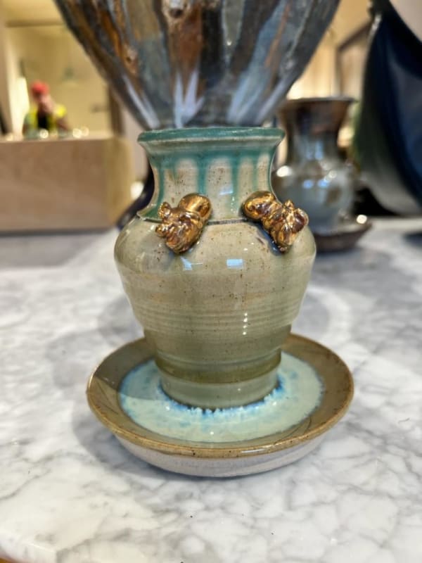 Freya Bramble-Carter, Green Goblet of Twins, 2023