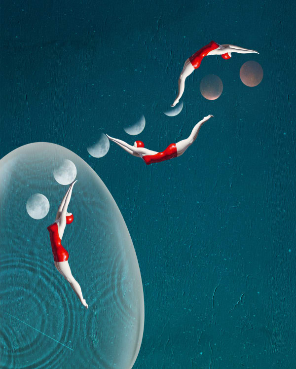 Cristina Schek, Diving Upwards, 2022