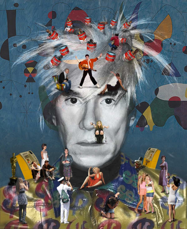 Lluís Barba, Self-Portrait, Warhol, 2011