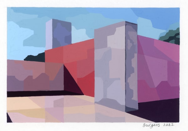 Andy Burgess, Barragan House I, 2022