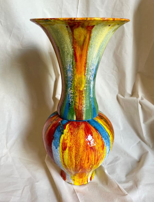 Freya Bramble-Carter, The Jester’s Rainbow Flame, 2025