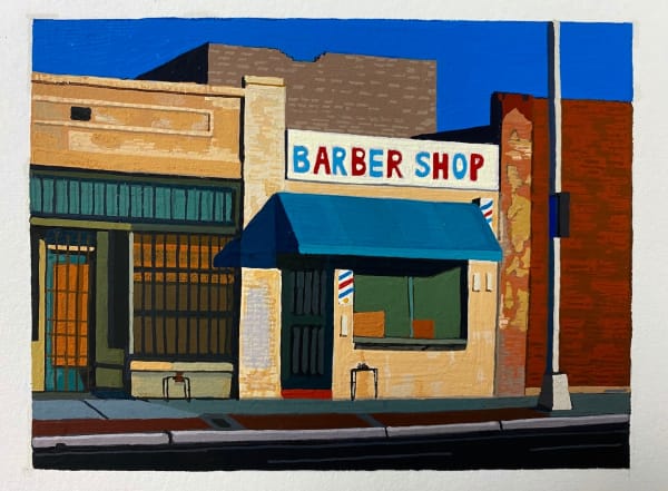 Andy Burgess, Barber Shop, 2020