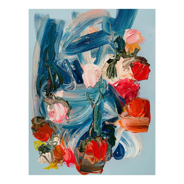 Miranda Boulton, Softly Falling Blue II, 2024