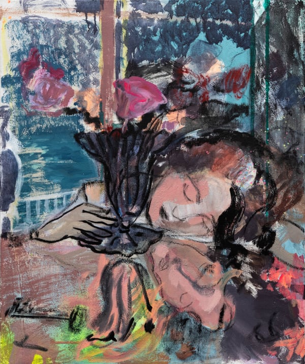 Elaine Woo MacGregor, Pegeen at the party in Palazzo Venier dei Leoni, Venice, 2023