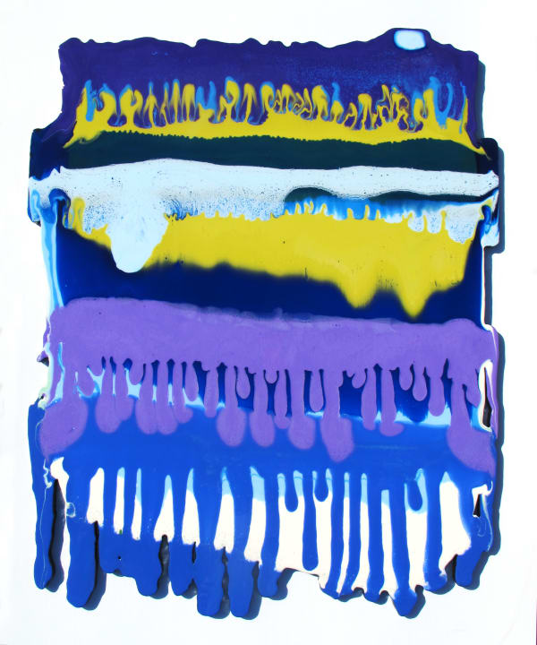 Klari Reis, Trickle Purple, 2018