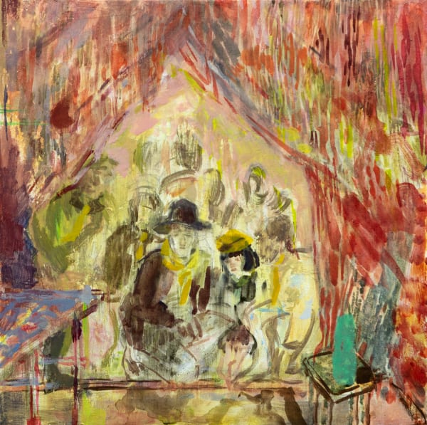 Elaine Woo MacGregor, Peering in - Summer Camp Folk , 2023