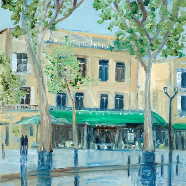 Jo Holdsworth, Café, Aix-en-Provence , 2024