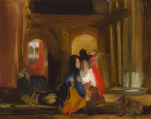 Elise Ansel, Walking (after Pieter de Hooch), 2015