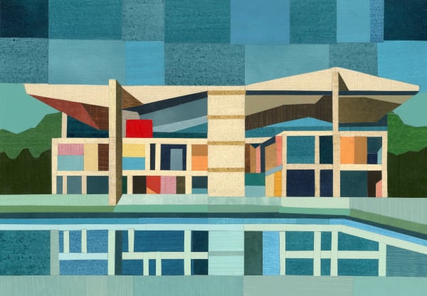 Andy Burgess, The Pavillon Le Corbusier, 2025