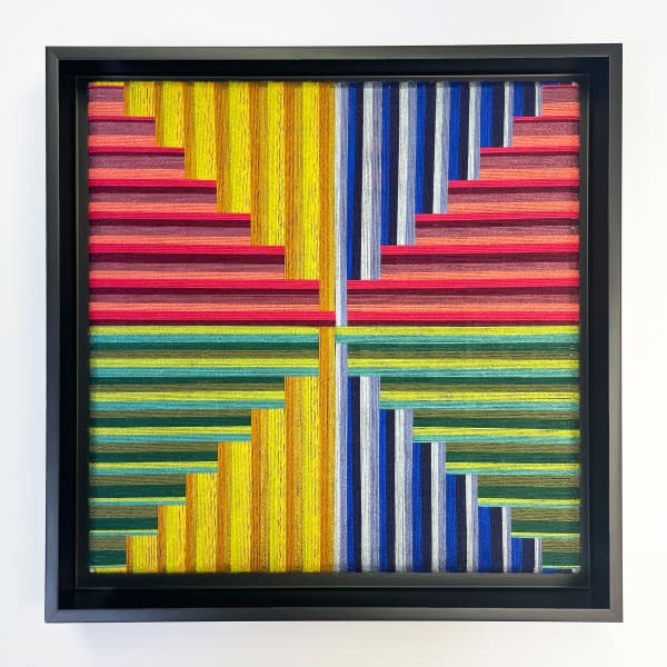 Margo Selby, VEXILLUM YARN WINDING: Work 4, 2023