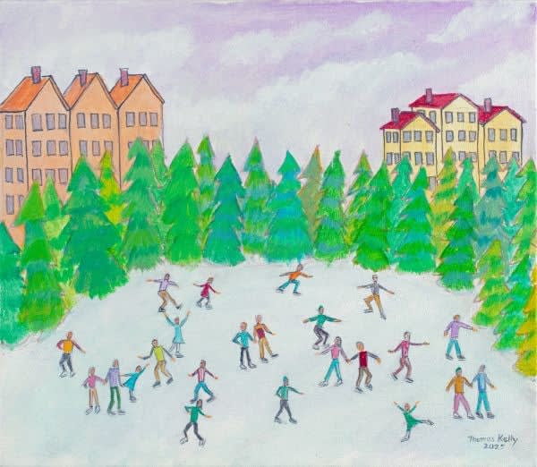 Thomas Kelly, Ice Skating, 2025