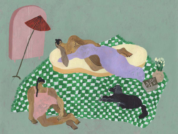 Dina Bukva, Living Room Situation, 2021