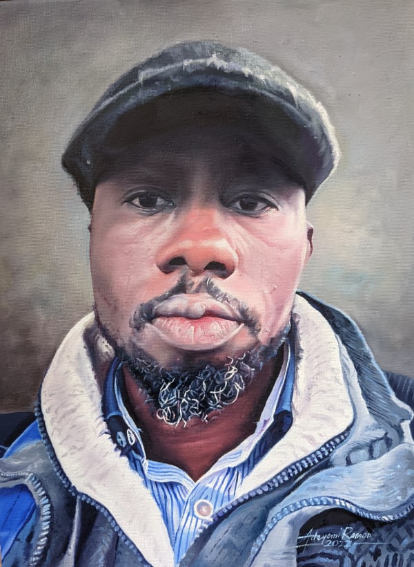 Ramon Omolaja Adeyemi, Self Portrait, 2022