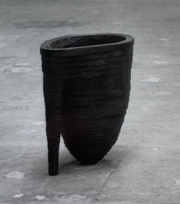 Mark Lere. Pigmented wax over aluminum.