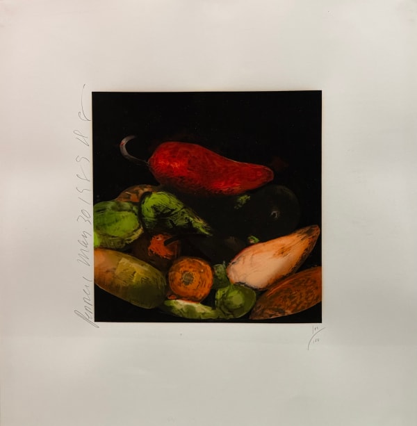 Donald Sultan. Silkscreen print.