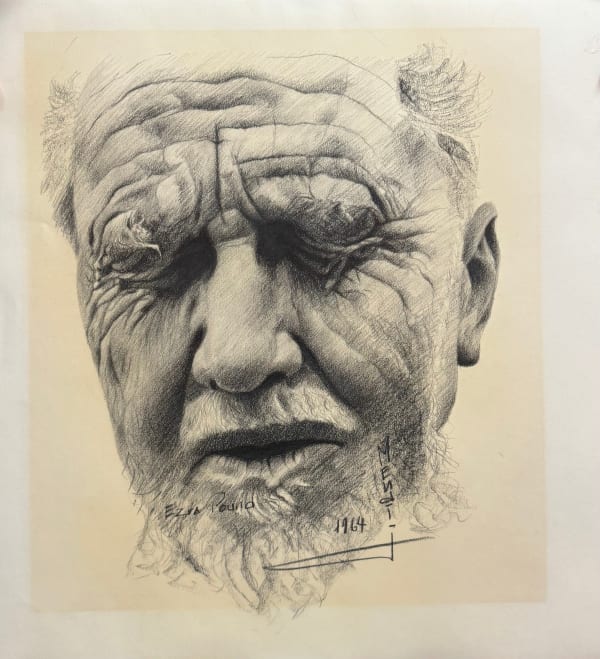 Mendij. Charcoal on paper.